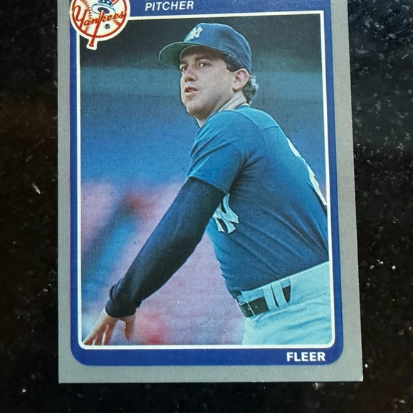 Other - Baseball Trading Card - Blue